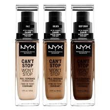 Kem nền NYX Professional Makeup Can’t Stop Won’t Stop Full Coverage Foundation