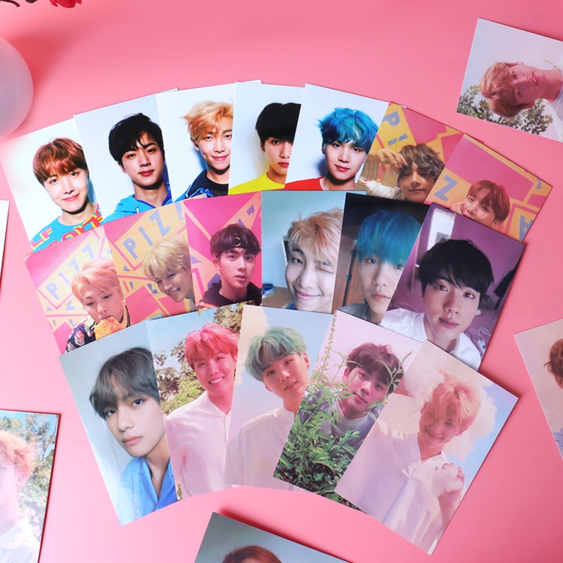 Thẻ Ảnh In Hình Nhóm Nhạc BTS Love Yourself