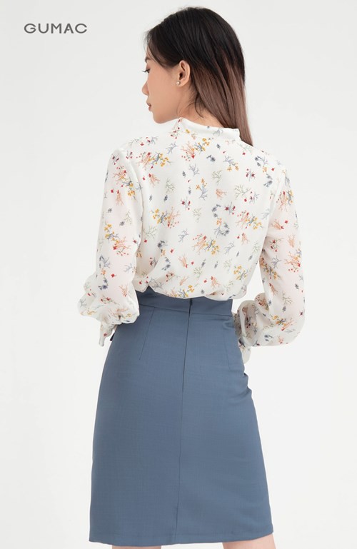 [Mã WABRGU55 giảm 15% đơn 149K] Chân váy nữ phối nẹp túi GUMAC đồ công sở đủ màu, đủ size VB459 | BigBuy360 - bigbuy360.vn