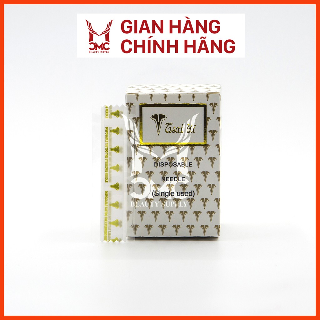 Kim xăm 1RL Tsai Yi chính hãng lắp máy phun xăm Tsai Yi DCPX CMC Beauty