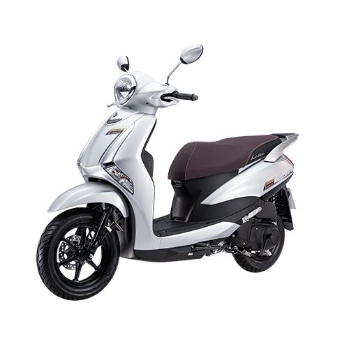 Xe máy Yamaha Latte Phiên bản Giới Hạn Bạc 2021 - Bạc Đen