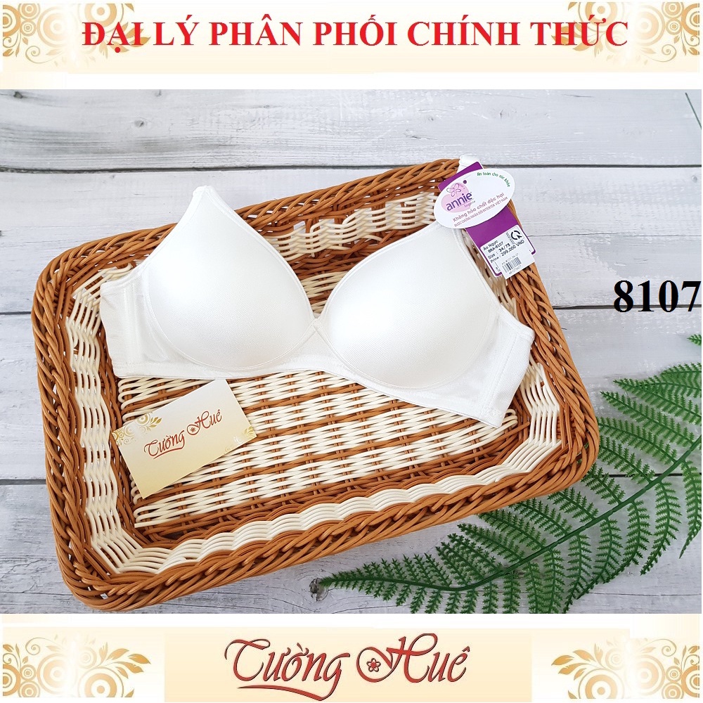 Áo lót nữ annie 8107 áo ngực trơn không gọng.