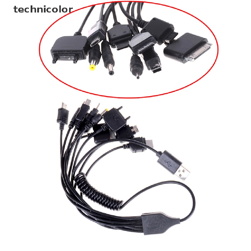 Cáp SạC USB 10 Trong 1 Chuyên DụNg Cho ĐiệN ThoạI