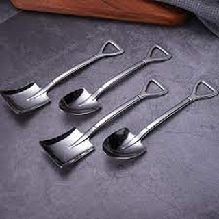 Thìa inox hình xẻng độc đáo