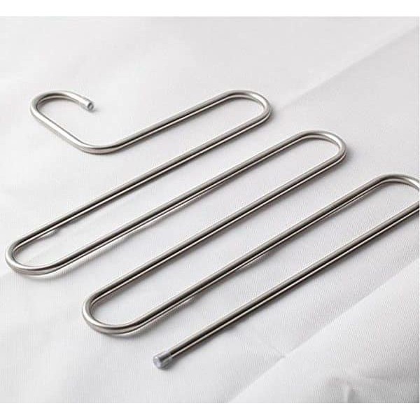 Móc inox treo quần áo và khăn 5 tầng - Móc treo đồ đa năng 88008