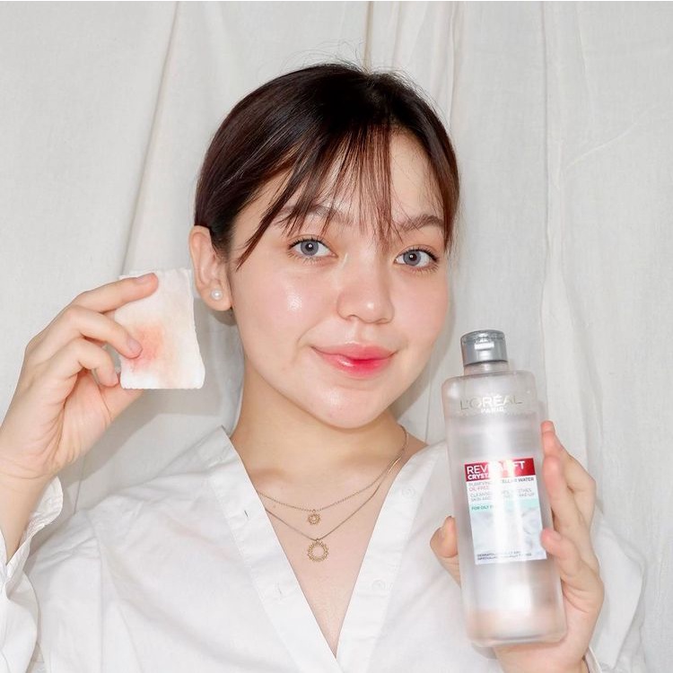 [CHÍNH HÃNG] Tẩy Trang L’Oreal Revitalift Crystal Purifying Micellar Water 400ml | BigBuy360 - bigbuy360.vn