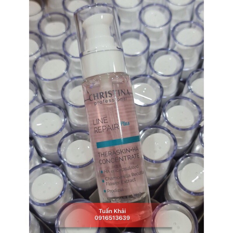 Tinh chất cấm ẩm, trẻ hoá CHRISTINA LINE REPAIR - THERASKIN+HA CONCENTRATE