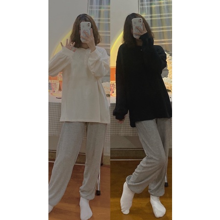 Set đồ nhẹ nhàng xinh xắn mùa thu - freesize