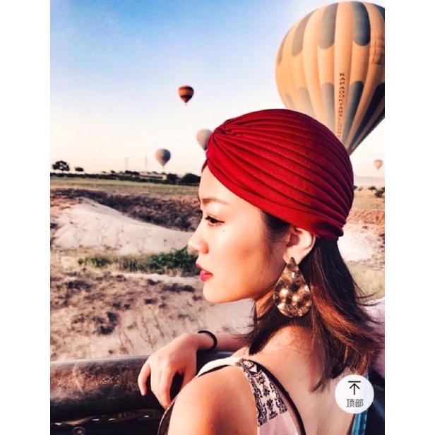 Turban / Nón Boho - Thời Trang Nữ vintage Sẵn Sll M154