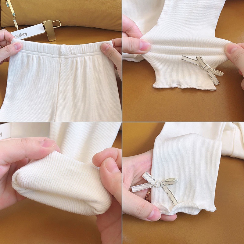 Quần Legging Mỏng Thời Trang Xuân Thu Cho Bé Gái