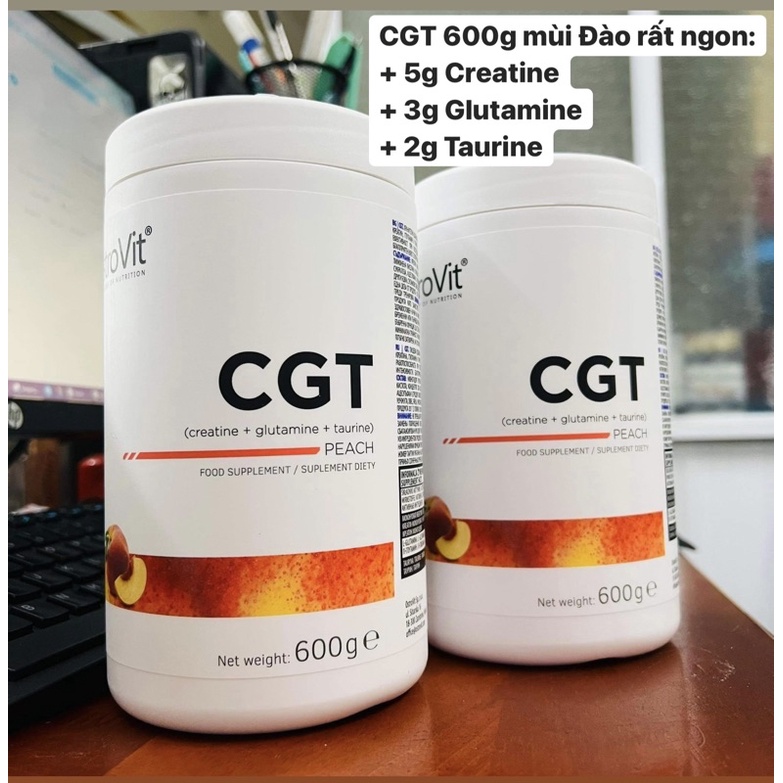 Ostrovit CGT 600g  - Giúp Tăng Sức Mạnh, Sức Bền, Pre Workout, Bổ Sung Trước Khi Tập