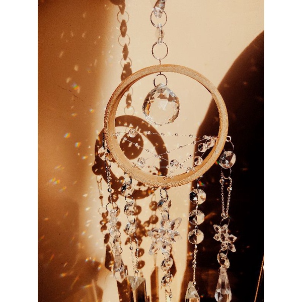 Suncatcher pha lê trang trí decor không gian sống