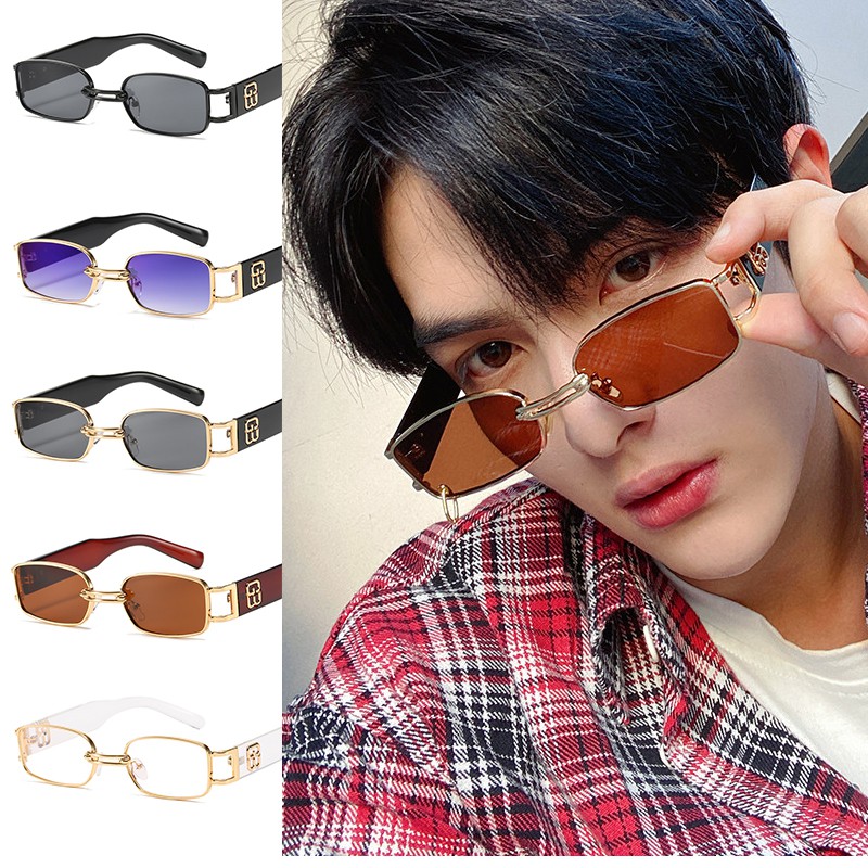 Kính mát gọng kim loại thời trang cho nam