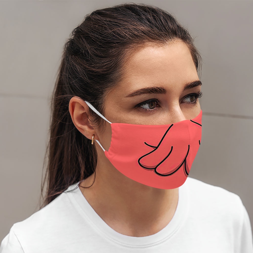 Khẩu trang cho bé cute vui nhộn trẻ em đáng yêu hoạt hình Hình Vẽ DRAWN CARTWELL thoáng khí chống giọt bắn dây đeo mềm t