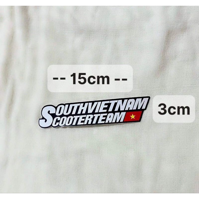 Tem Dán SouthVietNam Trang Trí Cho Tất Cả Các Dòng Xe