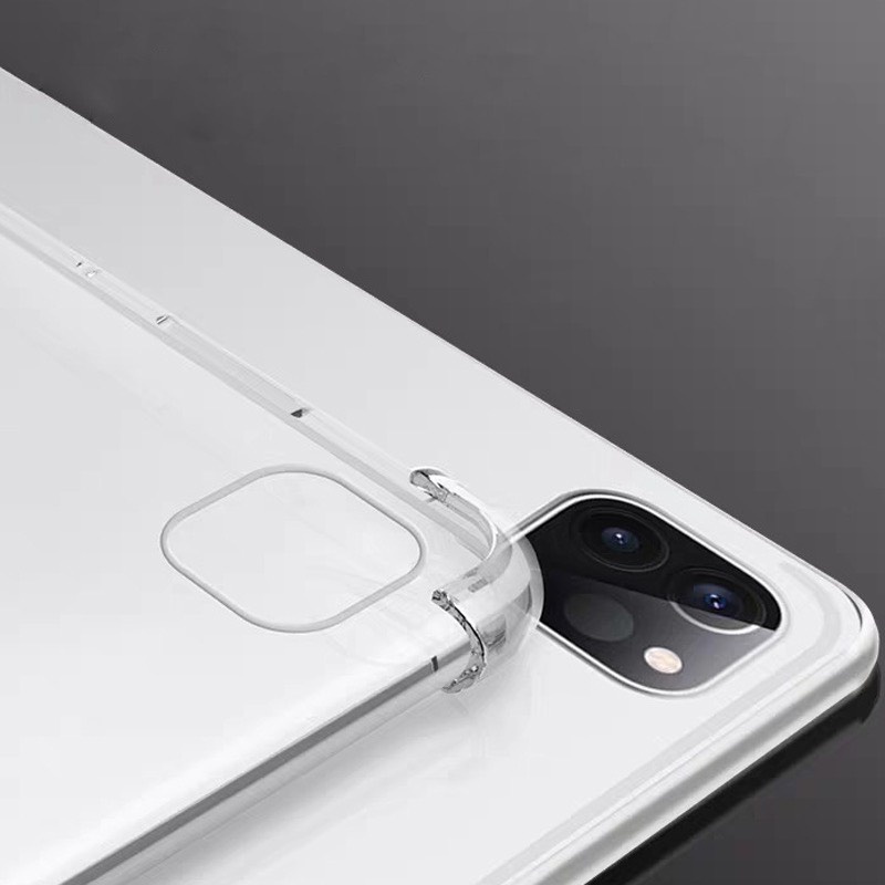Ốp iPad máy tính bảng chống sốc siêu dẻo, ôm khít vừa thân máy bảo vệ toàn diện camera Mini 1/2/3/4/5/6 -> Pro 11inch.