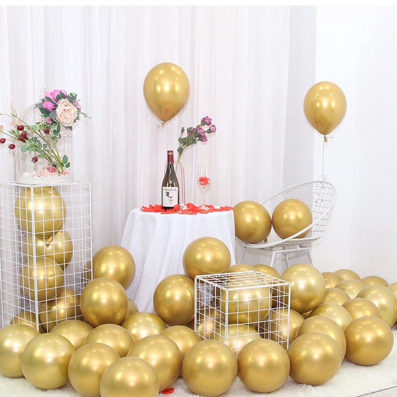 Set 50 Bong Bóng 12 Inch Trang Trí Tiệc
