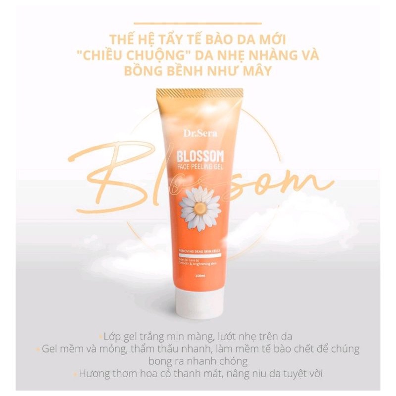 Tẩy tế bào chết chiết xuất hoa cỏ Dr.Sera Blossom Face Peeling Gel 100ml