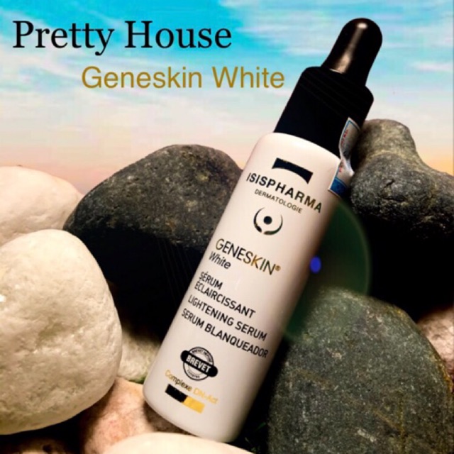 [DATE MỚI-CHÍNH HÃNG PHÒNG KHÁM DA]Serum dưỡng trắng da cho vùng mặt và cổ ISIS Pharma Geneskin White