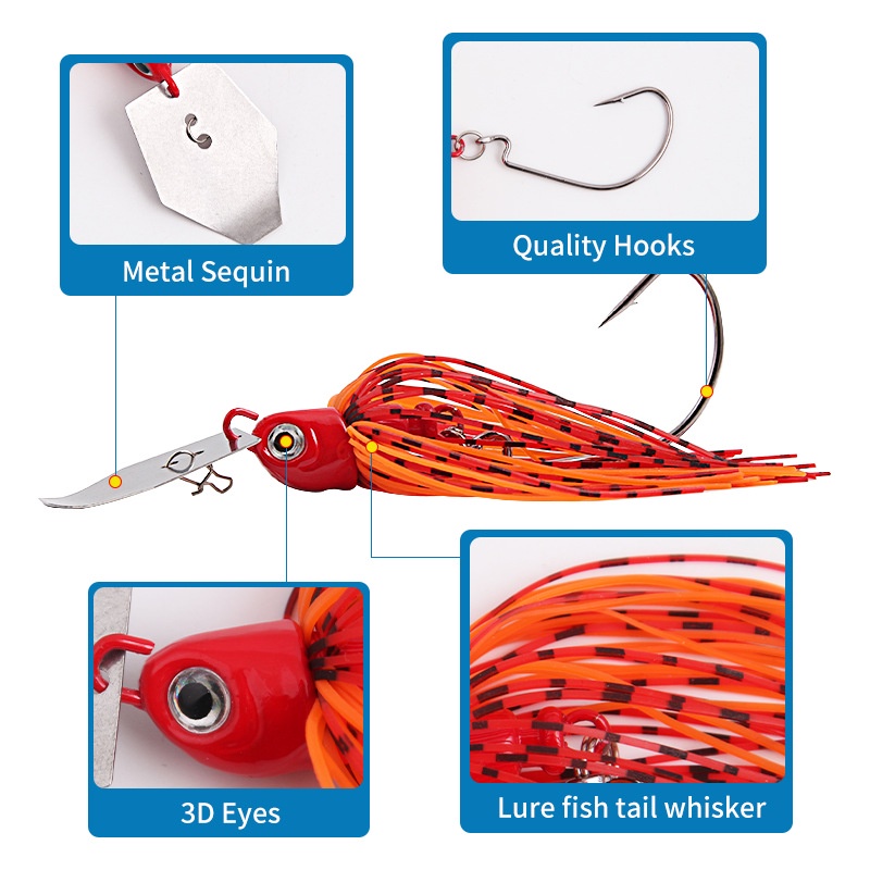 1 Mồi Câu Cá Hình Cá Có Lưỡi Câu 10.8cm 19g