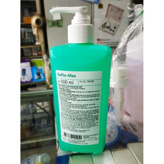 Dùng dịch rửa tay sát khuẩn nhanh Softa-Man