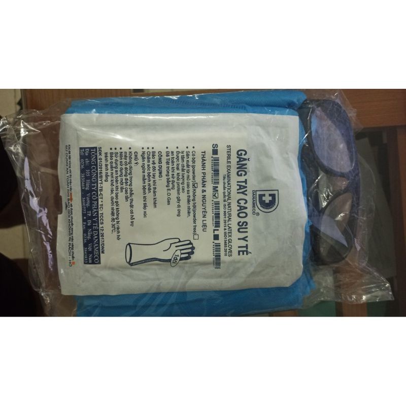 Bộ bảo hộ phòng dịch 7 món. ( cho đổi trả nếu không ưng )