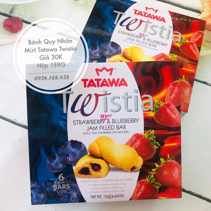 Bánh Quy Nhân Mứt Tatawa Twistia