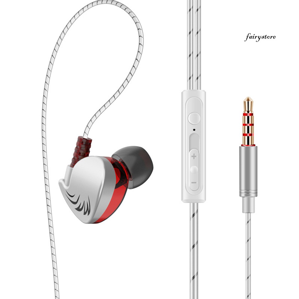 Tai Nghe Nhét Tai Fs + Qkz Ck7 Jack 3.5mm Âm Thanh Sống Động