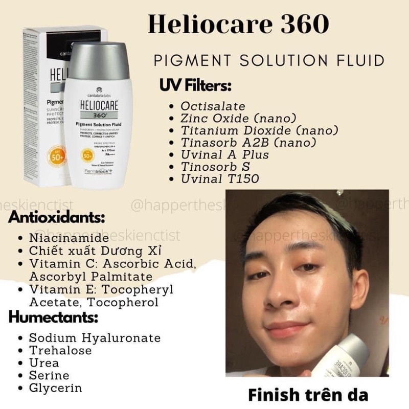 KEM CHỐNG NẮNG HELIOCARE 360