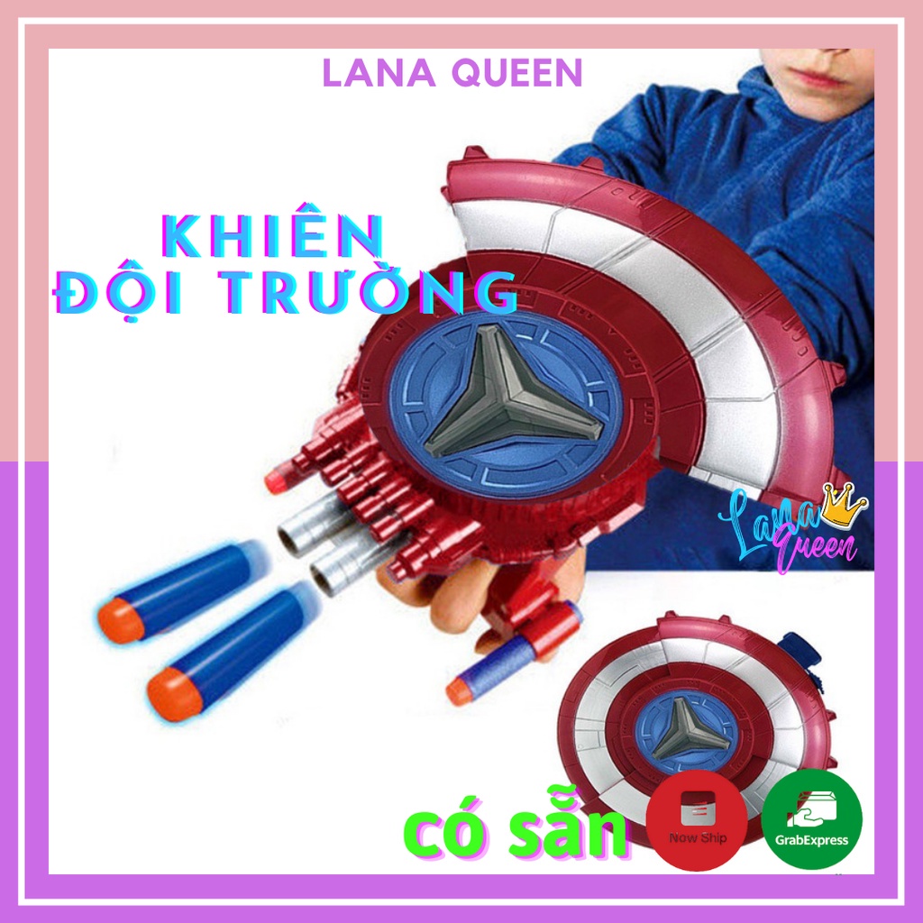 [FREESHIP] ĐỒ CHƠI KHIÊN ĐỘI TRƯỜNG MỸ, SIÊU ANH HÙNG CAPTAIN MARVEL