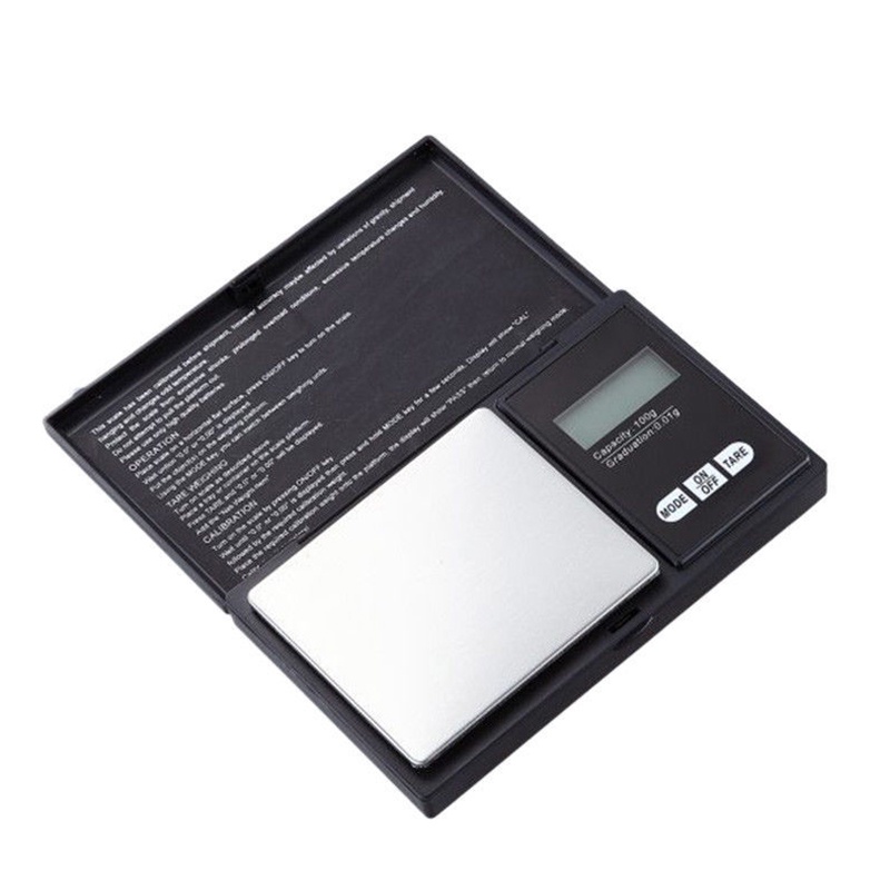 Cân Điện Tử Màn Hình LCD 100g 200g 500g x 0.01g Độ Chính Xác Cao