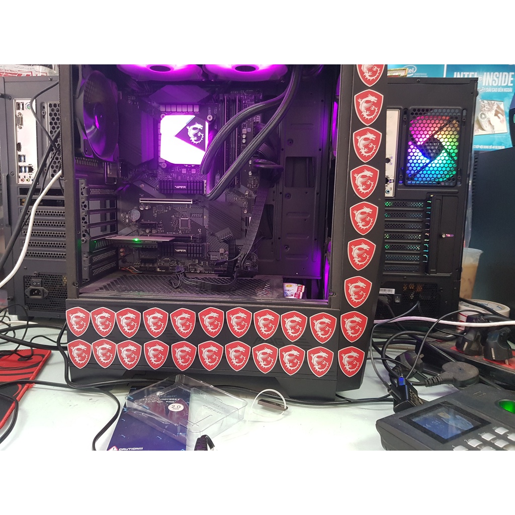 Sticker logo MSI