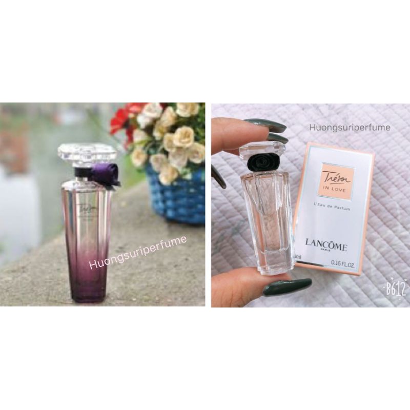 [HÀNG HOT] Nước hoa lacome trésor in love & trésor midding rose mini 5ml