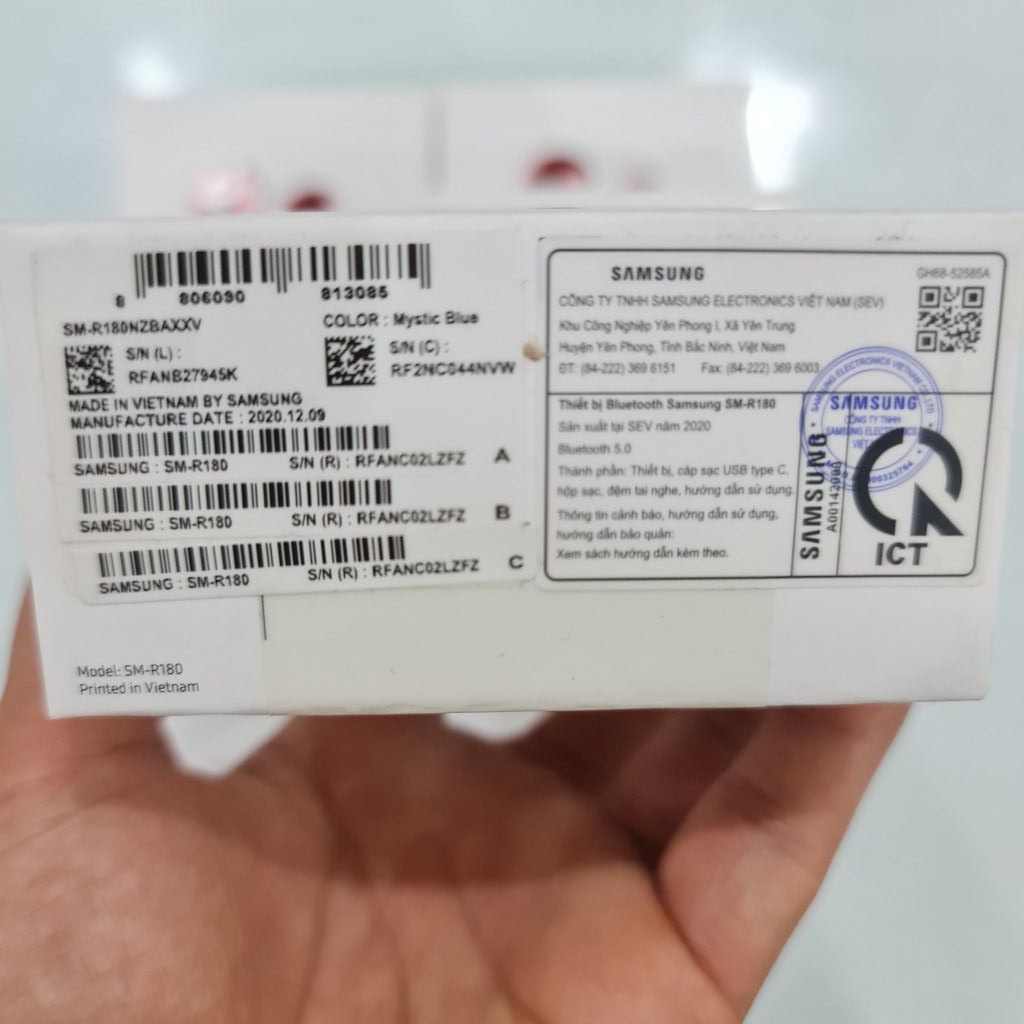 Tai nghe Samsung Galaxy Buds Live - Hàng chính hãng - Nguyên seal - Bảo hành 12 tháng