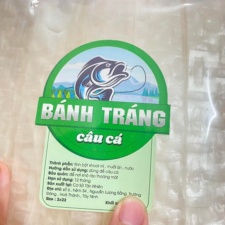 BỊCH BÁNH TRÁNG CÂU CÁ 200G