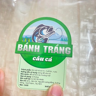 BỊCH BÁNH TRÁNG CÂU CÁ 200G