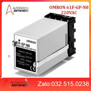 Bộ báo mức điều khiển mức nước Omron 61F-GP-N8 230VAC