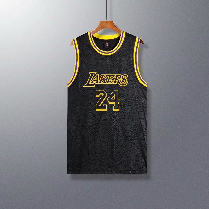 Áo Ba Lỗ Chơi Bóng Rổ In Chữ Lakers Kobe Bryant 24 James 23 Thời Trang Mùa Hè Cho Nam Giới