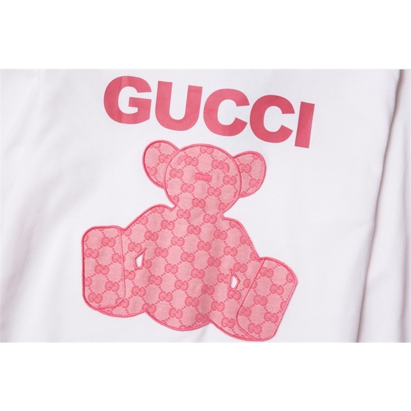 Gucci Áo Sweater Cotton Cổ Tròn Dài Tay Thời Trang Unisex 8027