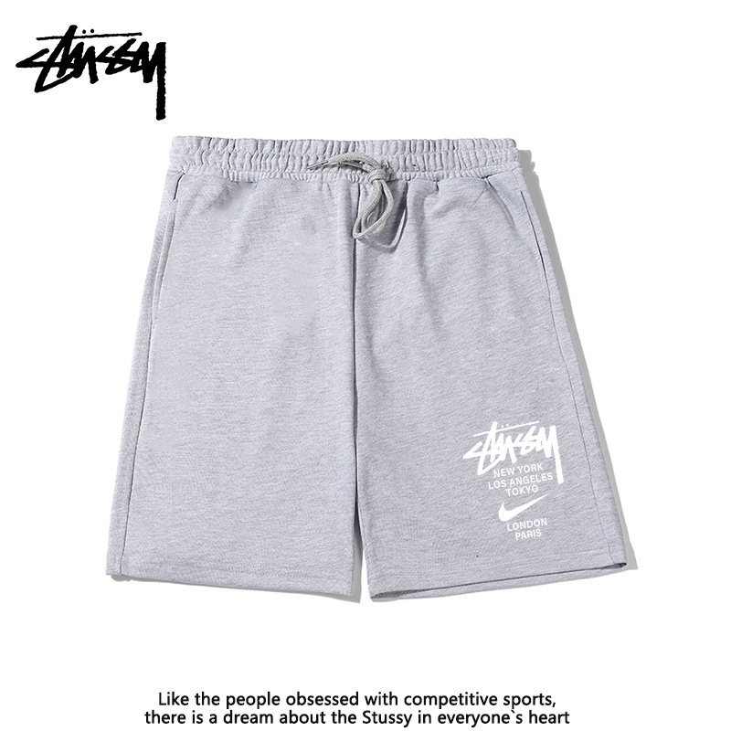Quần short thể thao Stussy bằng cotton thời trang cho nam nữ 701