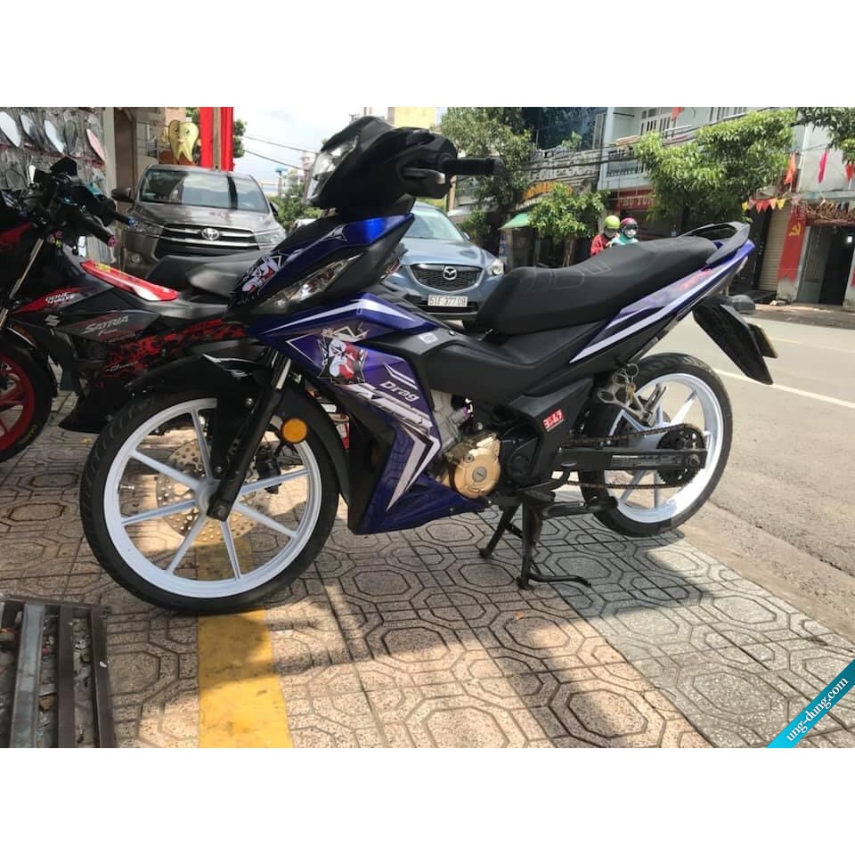 Tem rời Winner V1 King Drang xanh trắng (B)