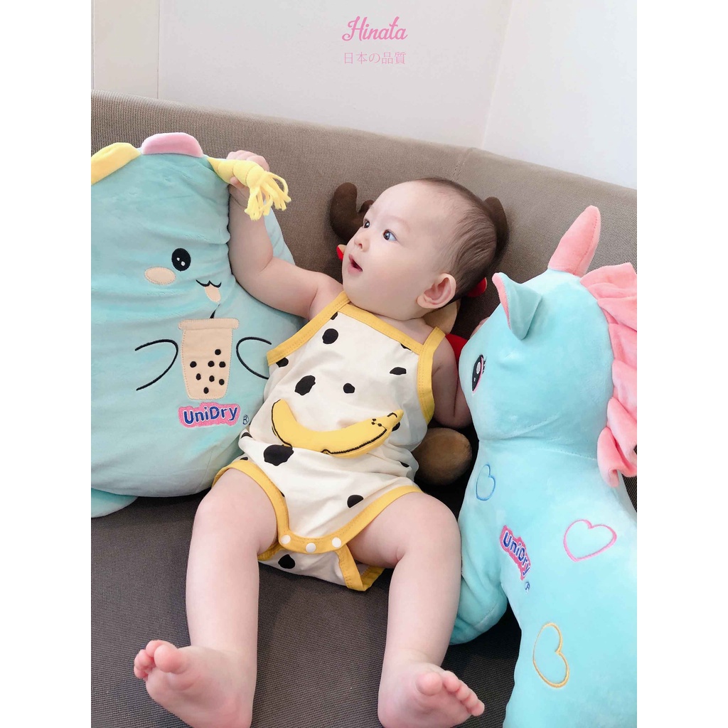 Bộ bodysuit cho bé HINATA - Chất vải thoáng khí thoải mái cho bé vui chơi cả ngày BF19