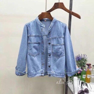 Áo Khoác Jeans Trụ FR Cao Cấp