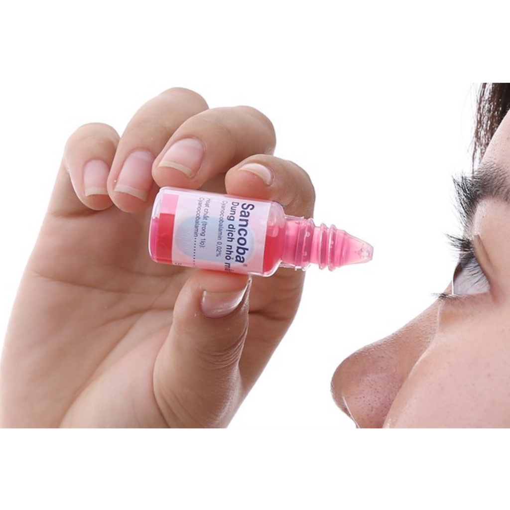 [Hàng nhập khẩu chính hãng] Dung dịch nhỏ mắt cải thiện chức năng điều tiết Sancoba (5ml)