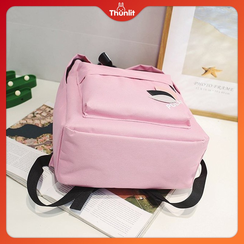 Balo Vải Thunlit Phong Cách Đại Học Hàn Quốc Thời Trang 2021 Cho Nữ