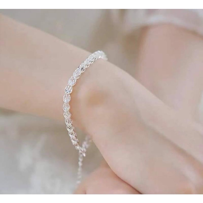 Lắc tay bạc ý đuôi phụng 🌸 ảnh thật