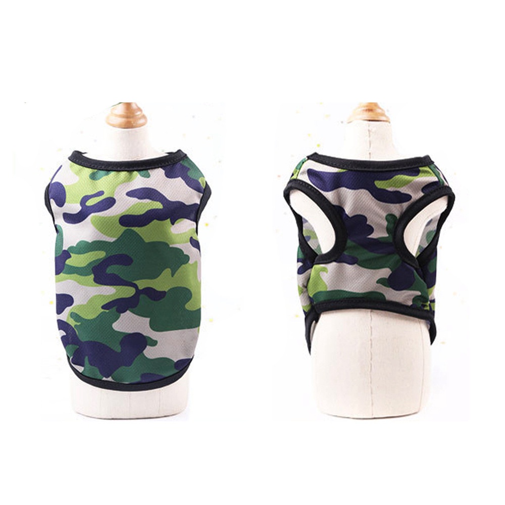 Áo thun mềm mại thoáng khí in rằn ri nhiều màu cho thú cưng size XS-2XL tùy chọn