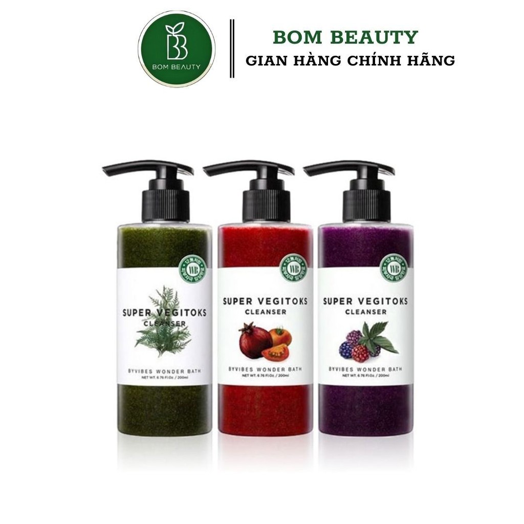 Sữa rửa mặt rau củ quả SUPER VEGITOKs | BigBuy360 - bigbuy360.vn