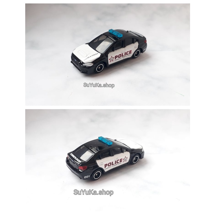 Xe Mô Hình Tomica c.sát màu đen đèn xanh