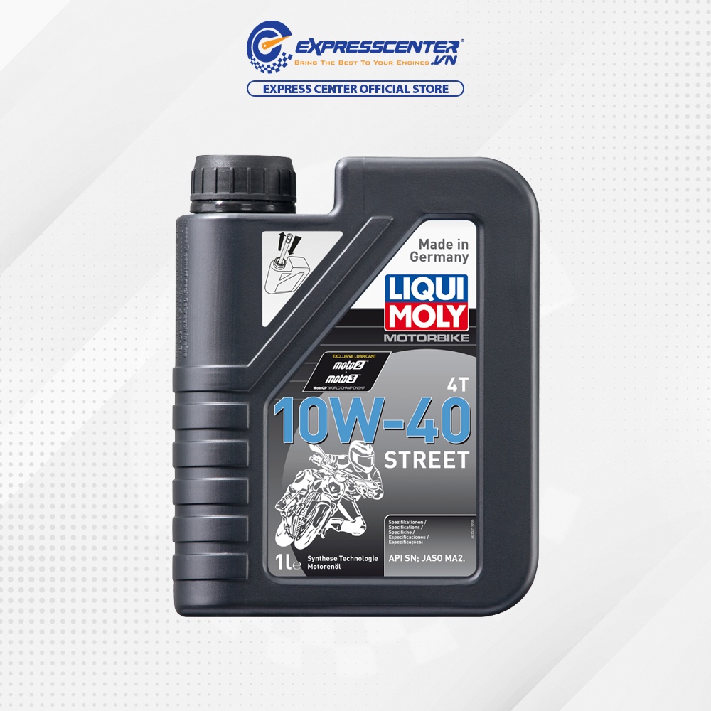 Dầu nhớt Liqui Moly Street 10w40 1L